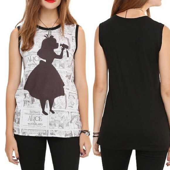Disney Tops - Disney Alice in Wonderland Tank